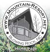 Back to our Blowing Rock, NC, Vacation Rental Home Page.